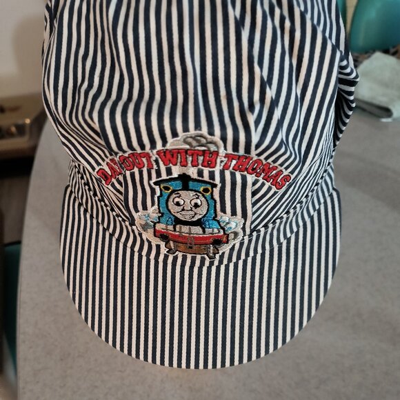 Thomas the Tank engine bundle toys, sheets, hat, cars, knapsack, throw - Picture 3 of 13